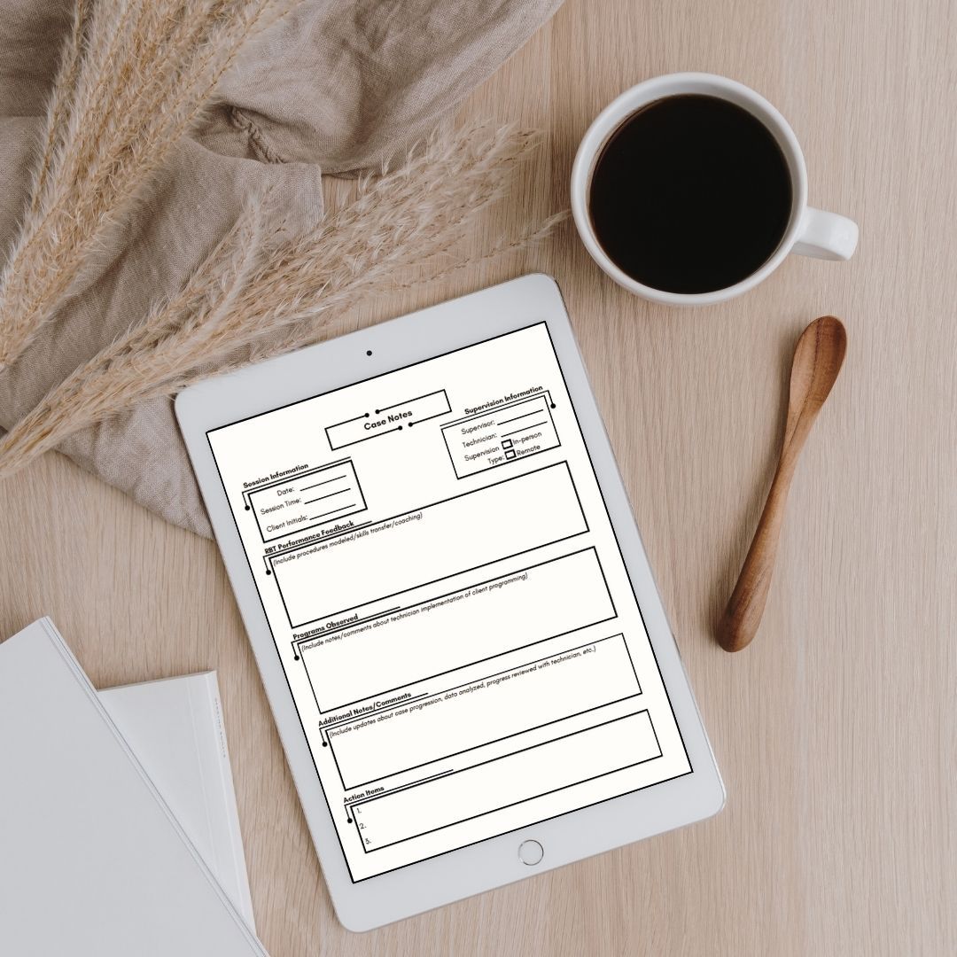 Case Note Form