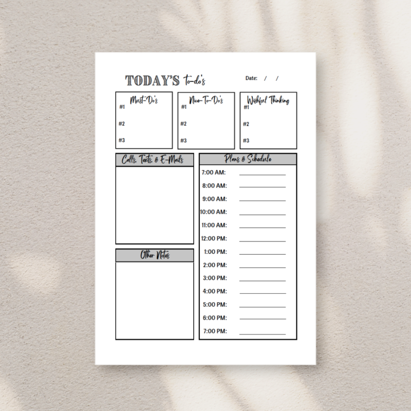 Daily Planner