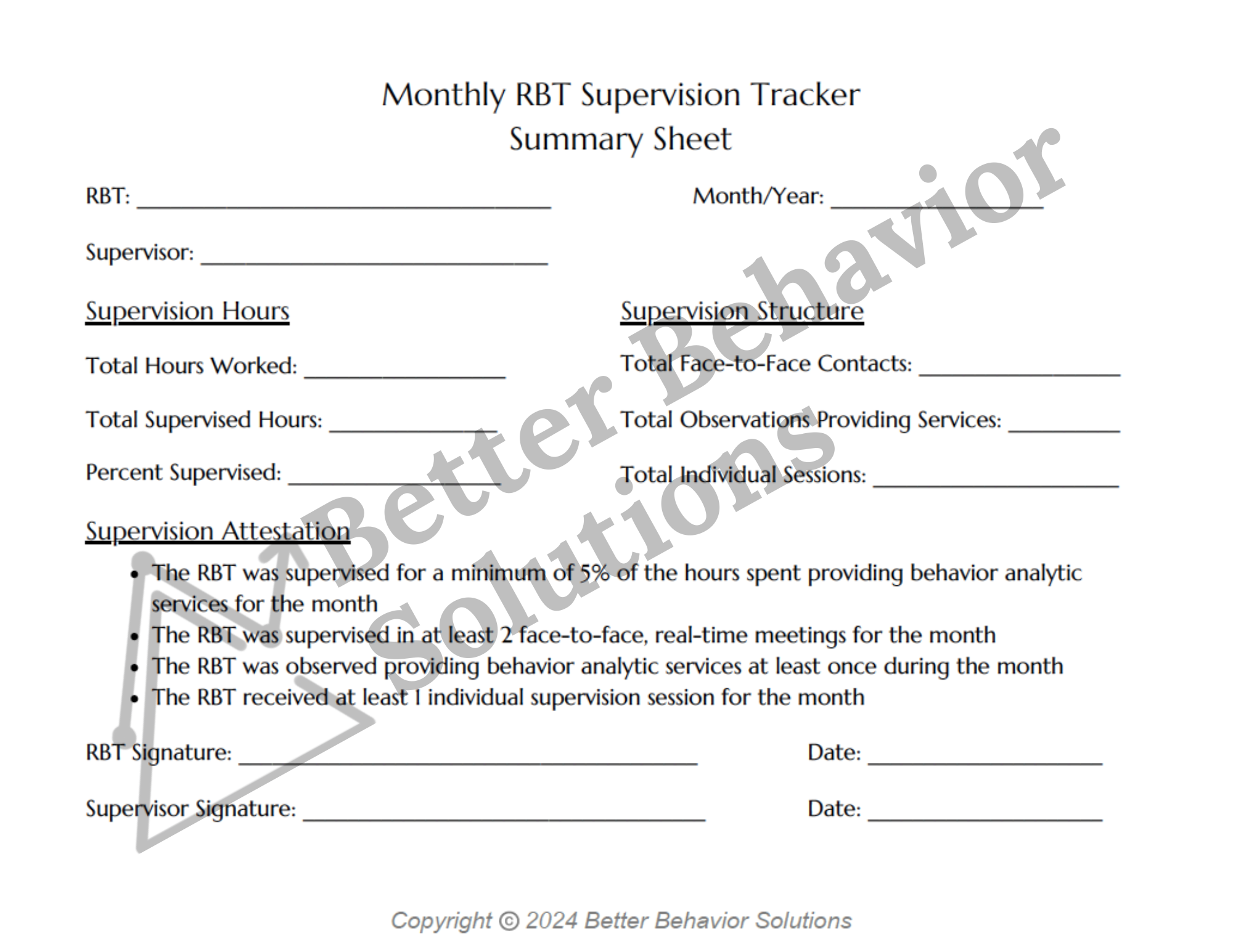 RBT Supervision Tracker - Image 3