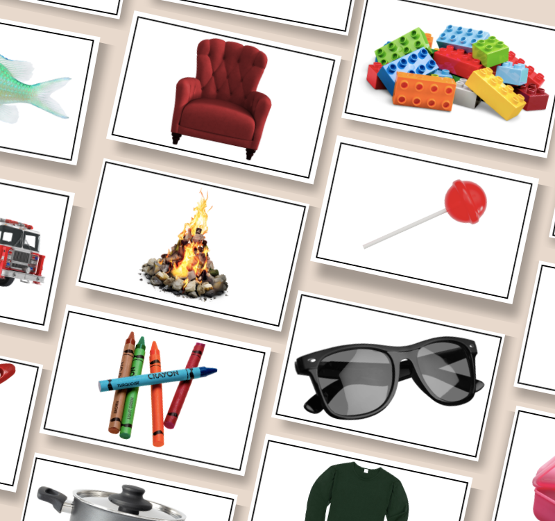 150 Common Object Flash Cards